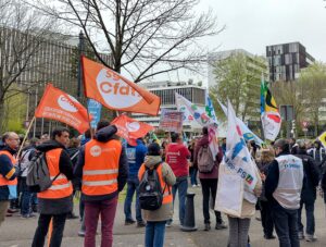 manif 31 mars DSDEN 78