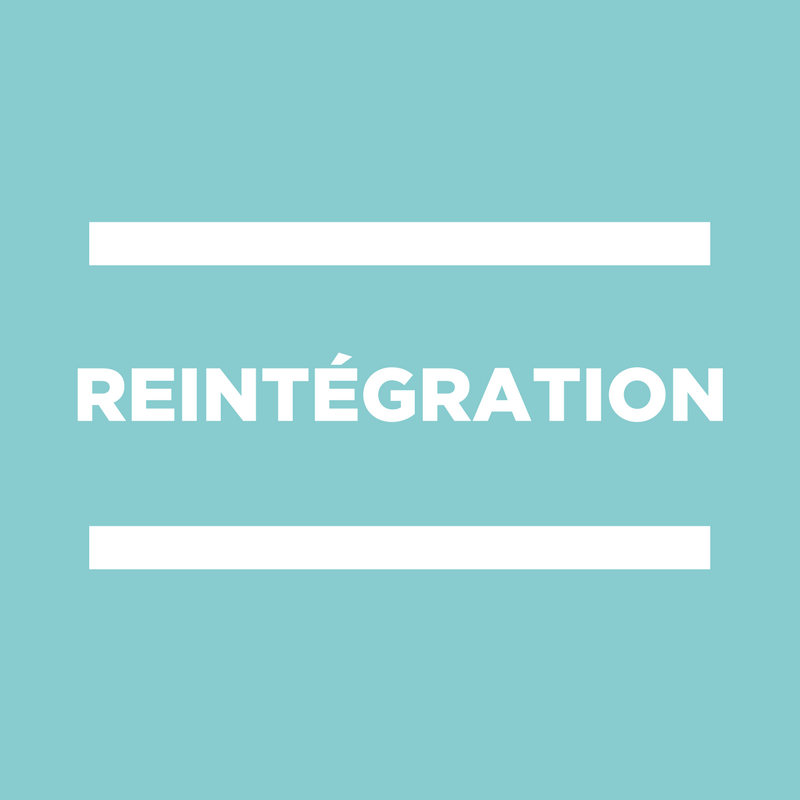 Logo réintégration