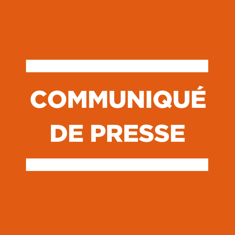 Communiqué de presse