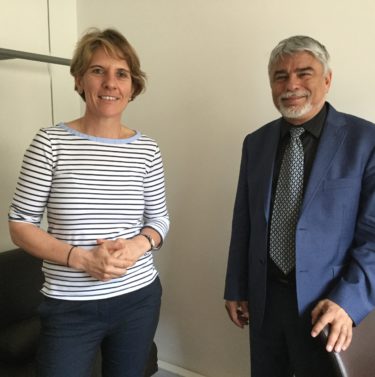 Samantha Cazebonne et Alain Schneider