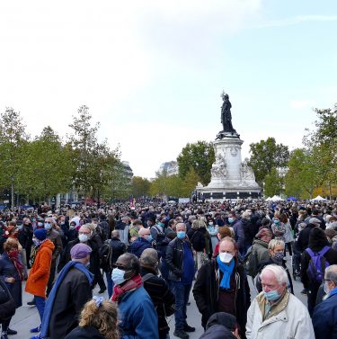 Rassemblement Samuel Paty