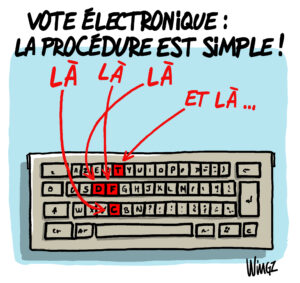 Vote électronique : la procédure est simple !