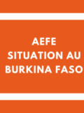 Aefe situation au Burkina Faso