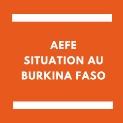 Aefe situation au Burkina Faso