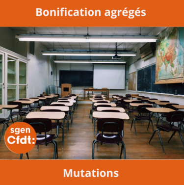 bonification agrégés