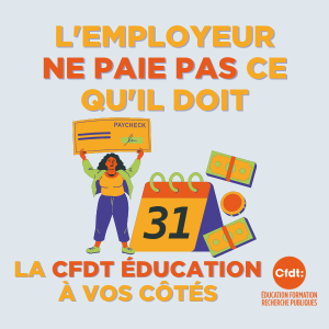 l'employeur ne paie pas ce qu'il doit
