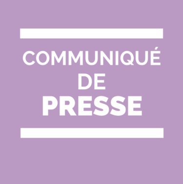 communiqué de presse