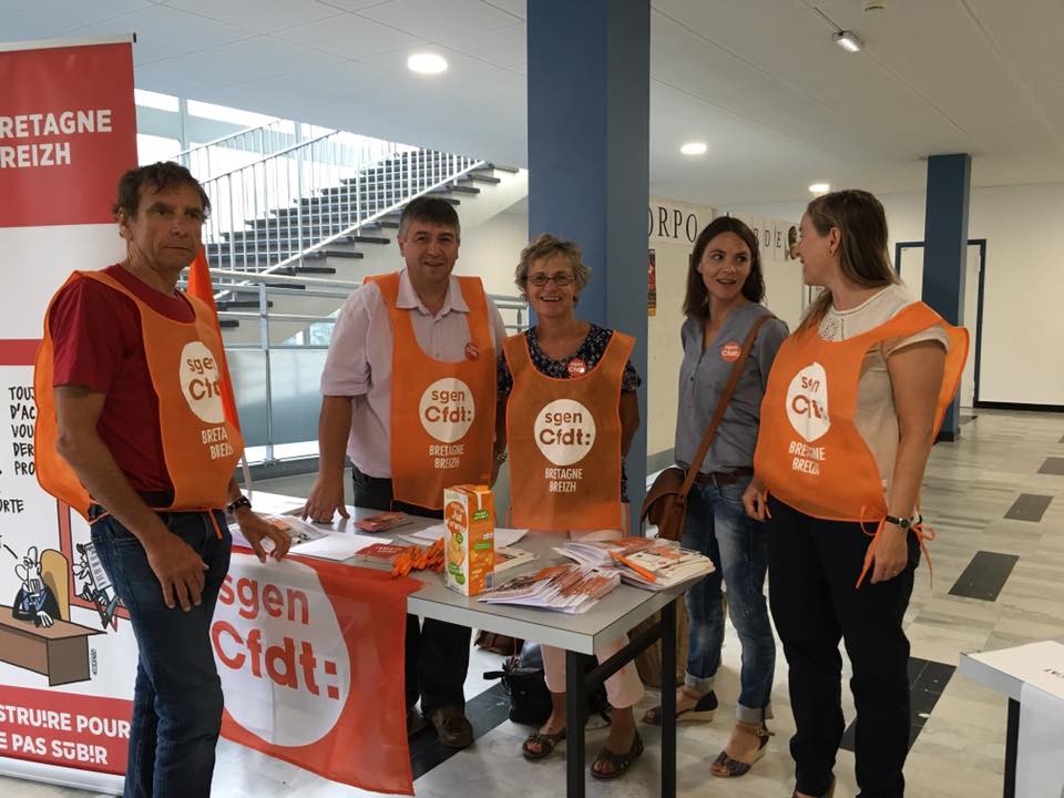 Espé Rennes 2017 - SGEN-CFDT Éducation Formation Recherche Publiques