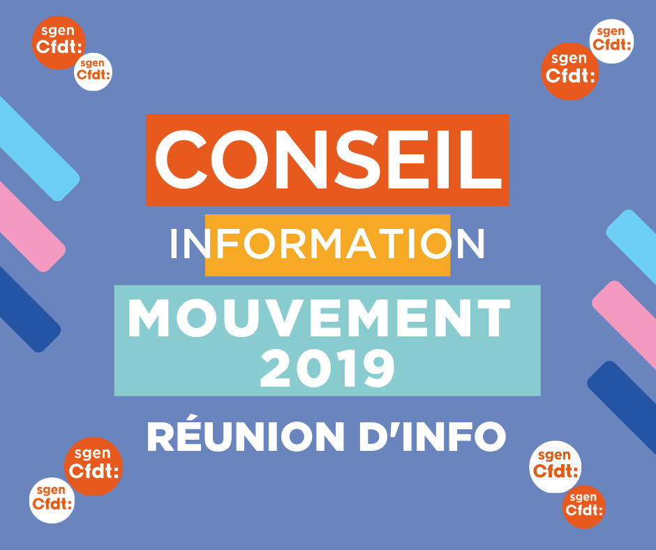 Info mouvement 2019