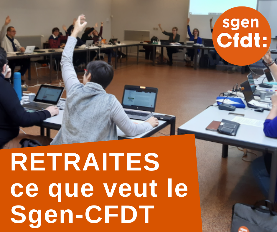 Retraites CF - SGEN-CFDT Éducation Formation Recherche Publiques Bretagne