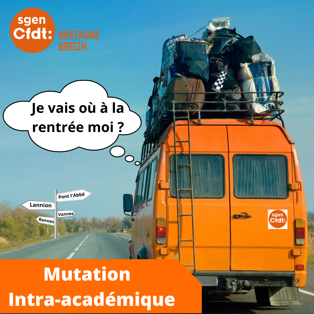 Intra Académique 2022 - SGEN-CFDT Bretagne - Breizh