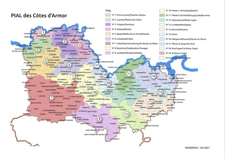 Cartographie Des PIAL à La Rentree Scolaire 2021 - SGEN-CFDT Bretagne ...