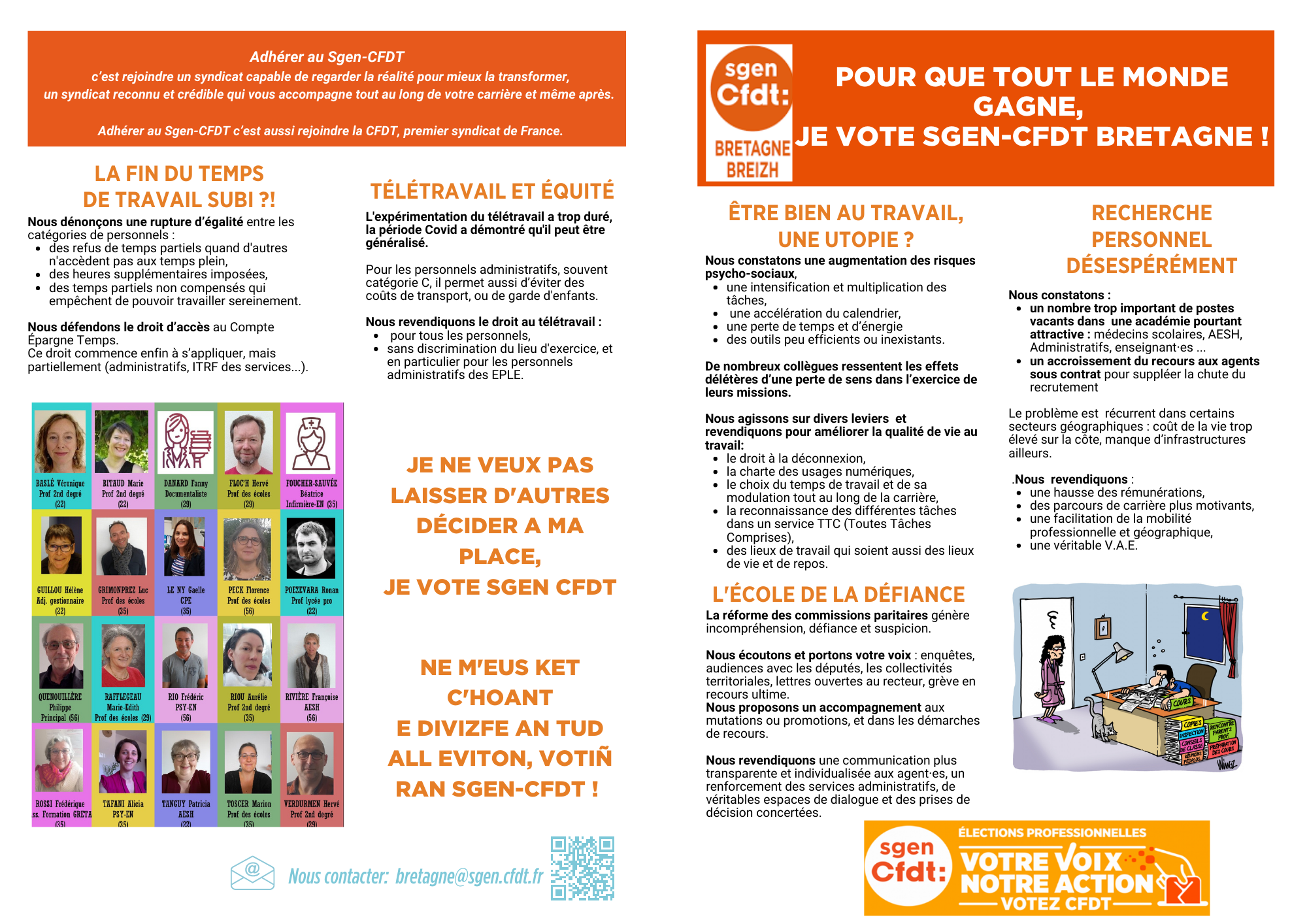 4pagesRecto - SGEN-CFDT Bretagne - Breizh