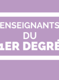 enseignants du 1er degré