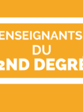 enseignants du 2nd degré