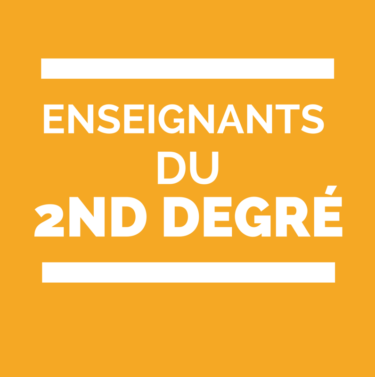 enseignants du 2nd degré