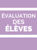 évaluation des élèves