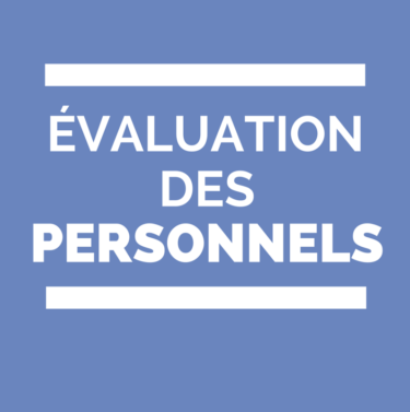 évaluation des personnels