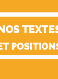 textes, positions