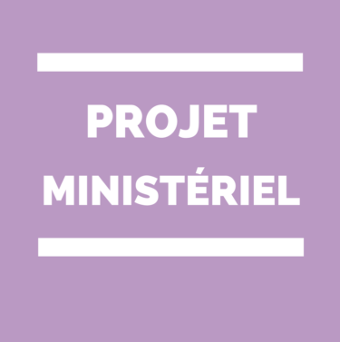 projet ministériel