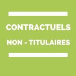Contractuels - non titulaires - décret