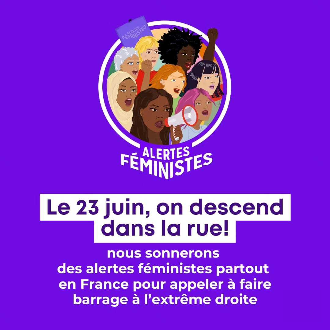 Alerte Feministe 23 Juin