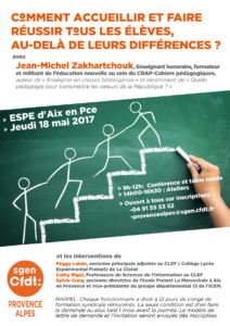 formation du 18 mai 2017 avec Jean Michel Zakartchouk
