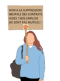 non a la ssuppression brutale des contrats aidés