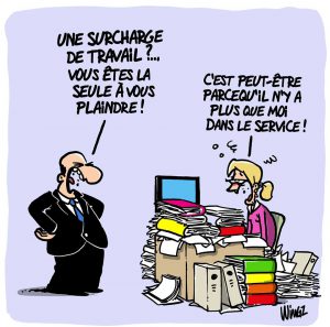 SURCHARGE DE TRAVAIL