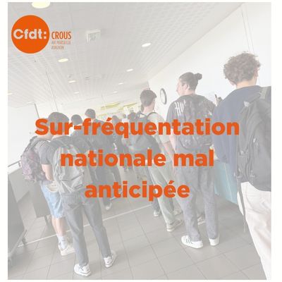 Repas à 1€ : les agents en souffrance