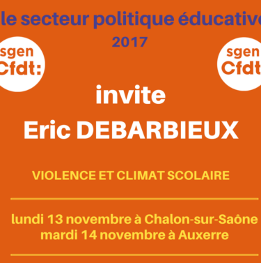 formation syndicale violence et climat scolaire