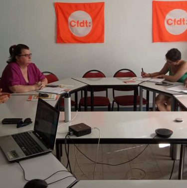 La CFDT avec la presse nivernaise