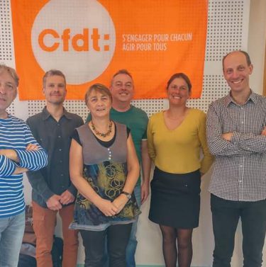 la délégation éducation BFC de la CFDT