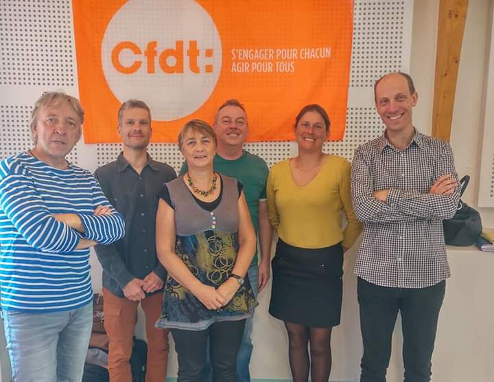 la délégation éducation BFC de la CFDT