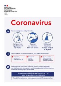 recommandation coronavirus