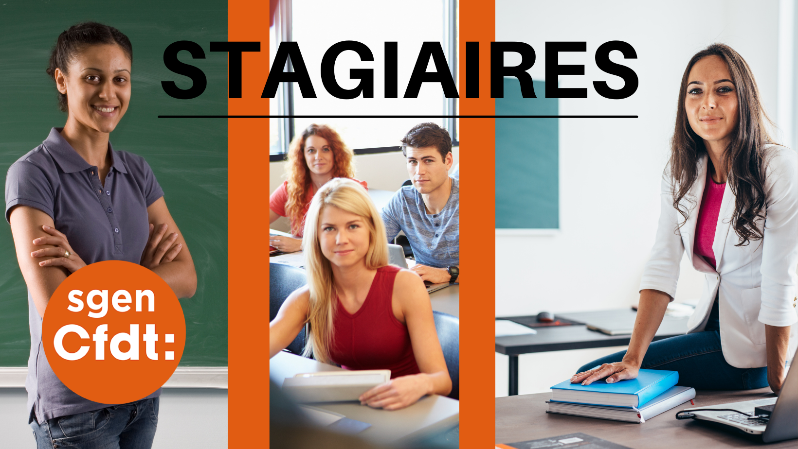 Stagiaire avec le Sgen-CFDT