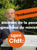 Évidemment »: un indicateur de la pensée dogmatique du ministre Blanquer