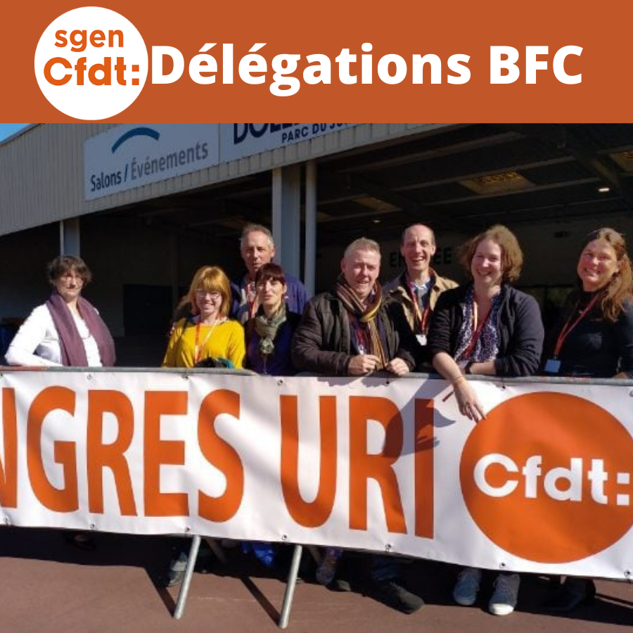 le sgen-CFDT au congrès CFDT BFC