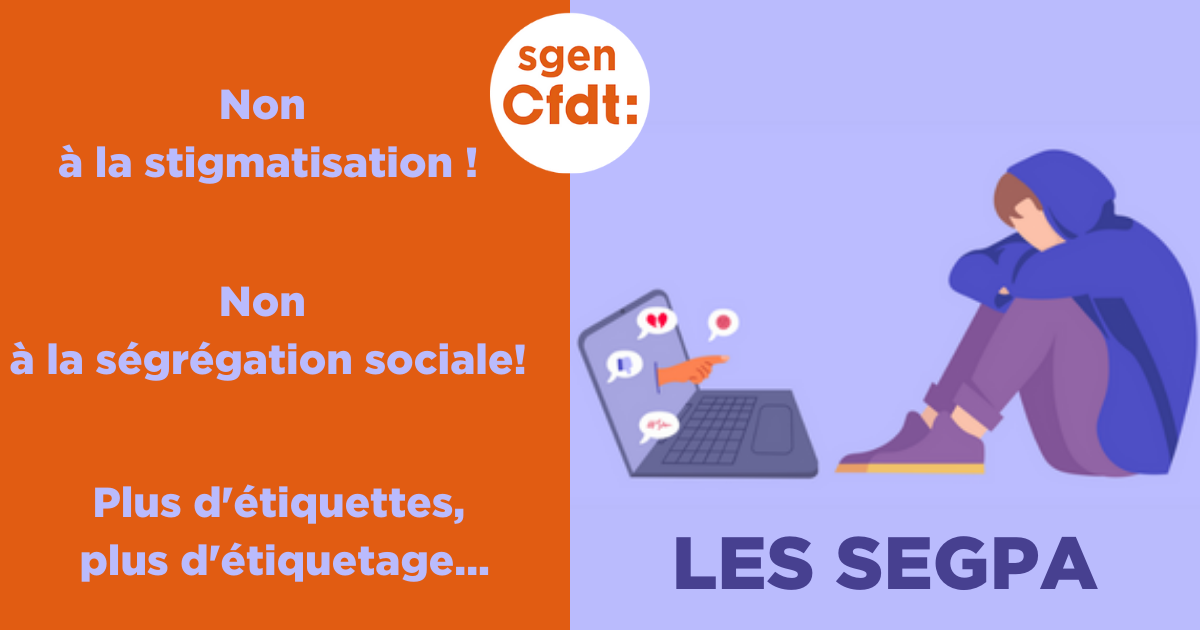 segpa : non à la stigmatisation