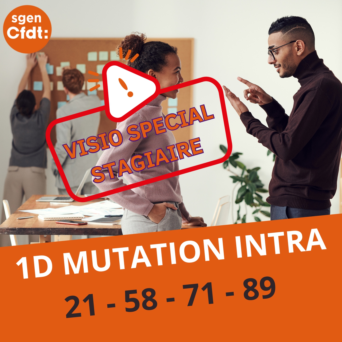 information mutation stagiaire