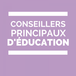 CPE Conseiller principal d'éducation