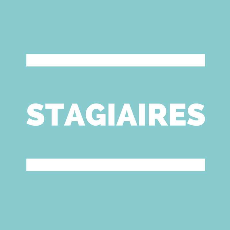 stagiaires 2018