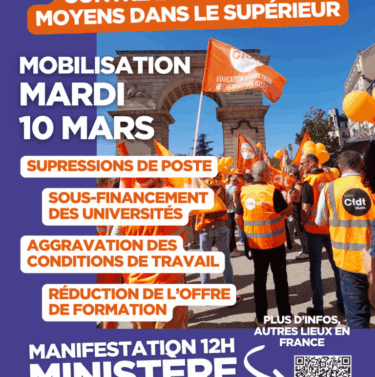 Manifestation ESR 10/03/2026