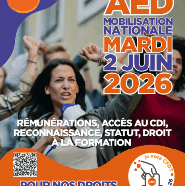 précarité des AED 2 juin